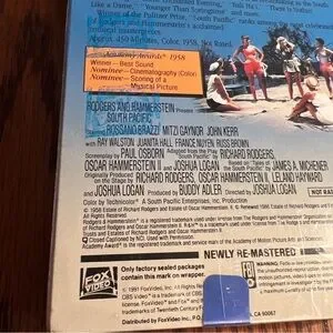 Media | South Pacific Vhs 1991 Sealed Watermark Remastered Rodgers ...